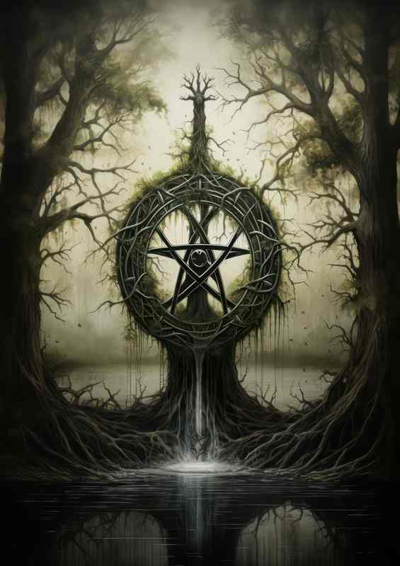 Pagan Symbols in Spirit | Metal Poster