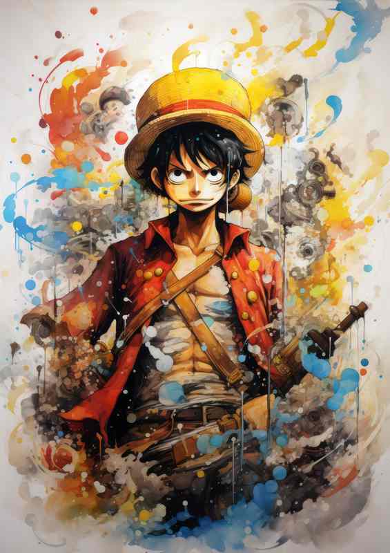 One Piece Navigating the Grand Lines Mysteries | Metal Poster