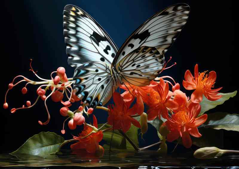 Butterflies in Their Wild Habitat | Metal Poster