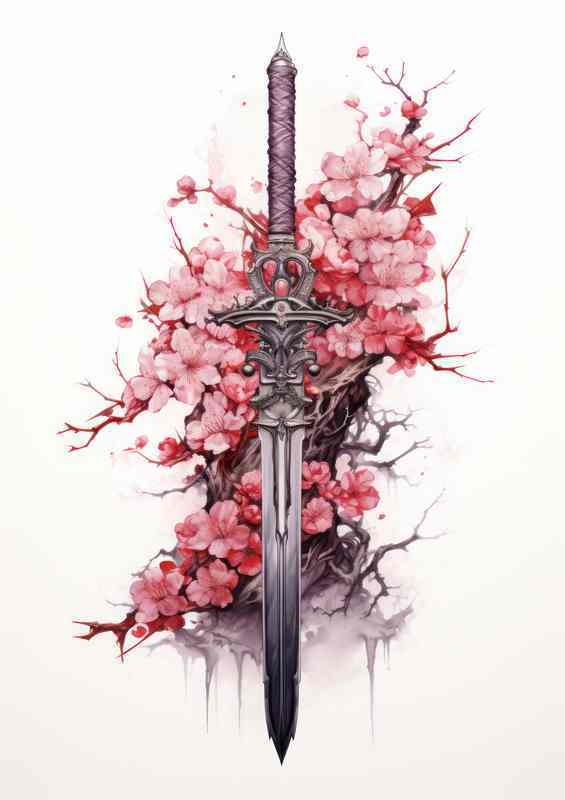 Naginata The Weapon of Japans Warrior Women | Metal Poster