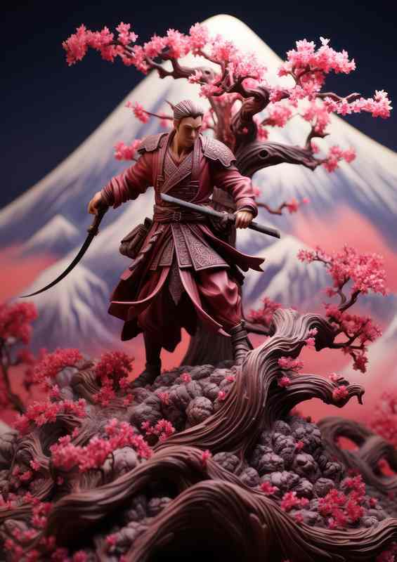 The Samurai Code in Todays Japan | Metal Poster