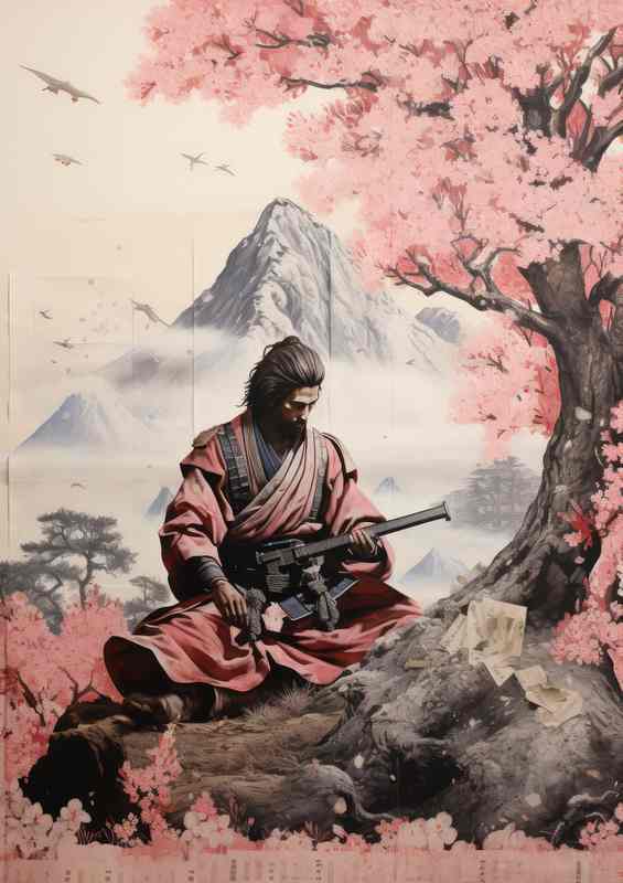 The Samurai in Japanese Cinema From Kurosawa to Today | Metal Poster
