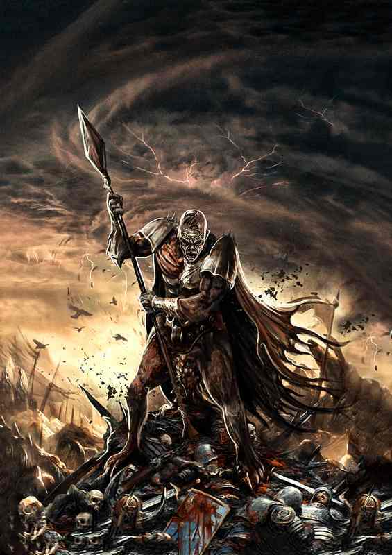 A Spartan Kills | Metal Poster