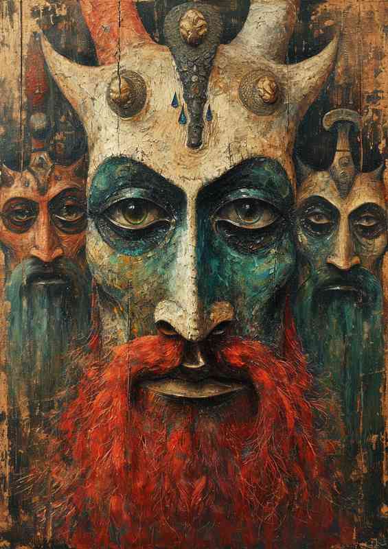 The three wise men | Metal Poster