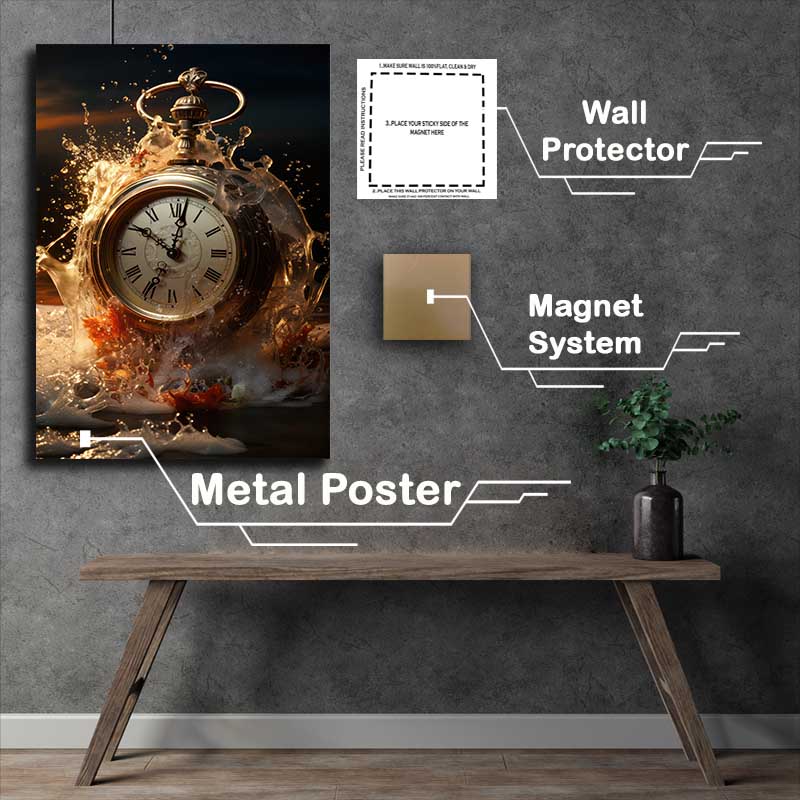 Buy Metal Poster : (The Timeless Appeal of Non Representational Paintings)