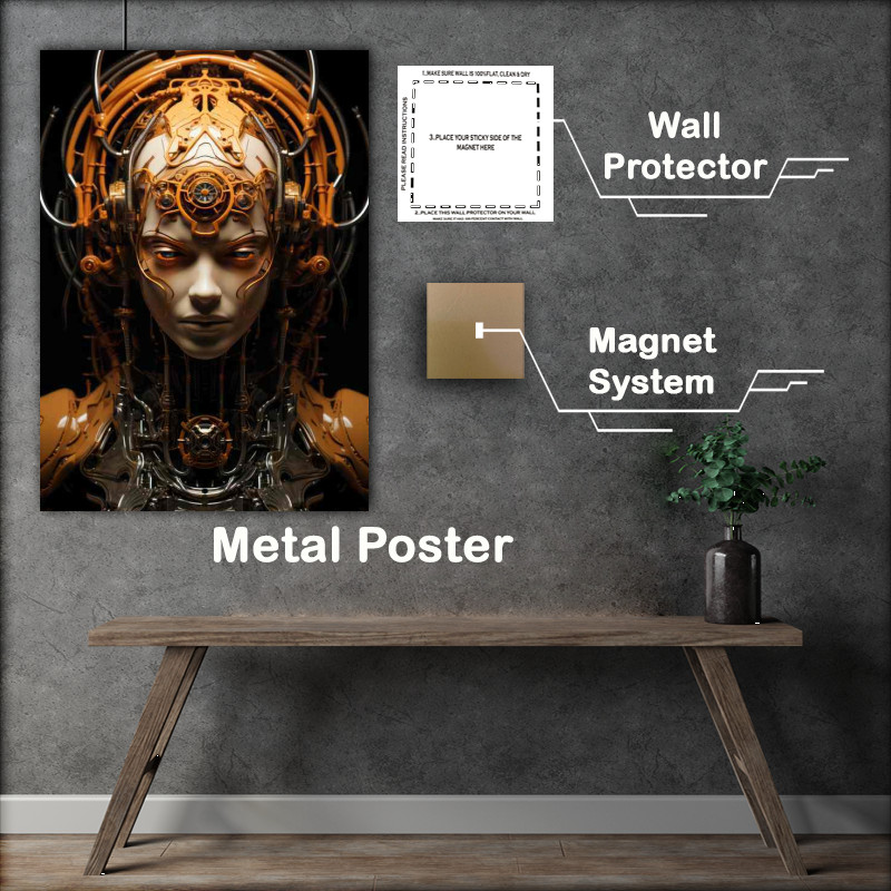 Buy Metal Poster : (Alien Frontiers Discovering New Life Forms)