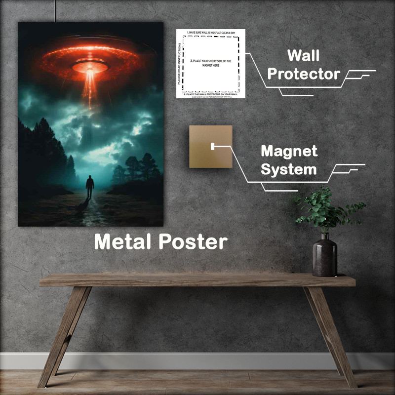 Buy Metal Poster : (Alien Mysteries Unraveling UFO Secrets)