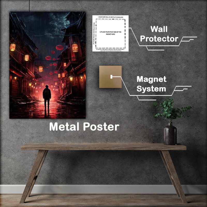 Buy Metal Poster : (Street View Galleries A Cityscape Odyssey)