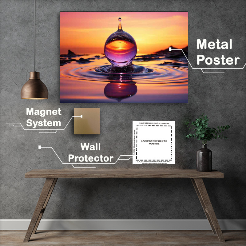 Buy Metal Poster : (Bold and Beautiful The World of Abstract Wonders)