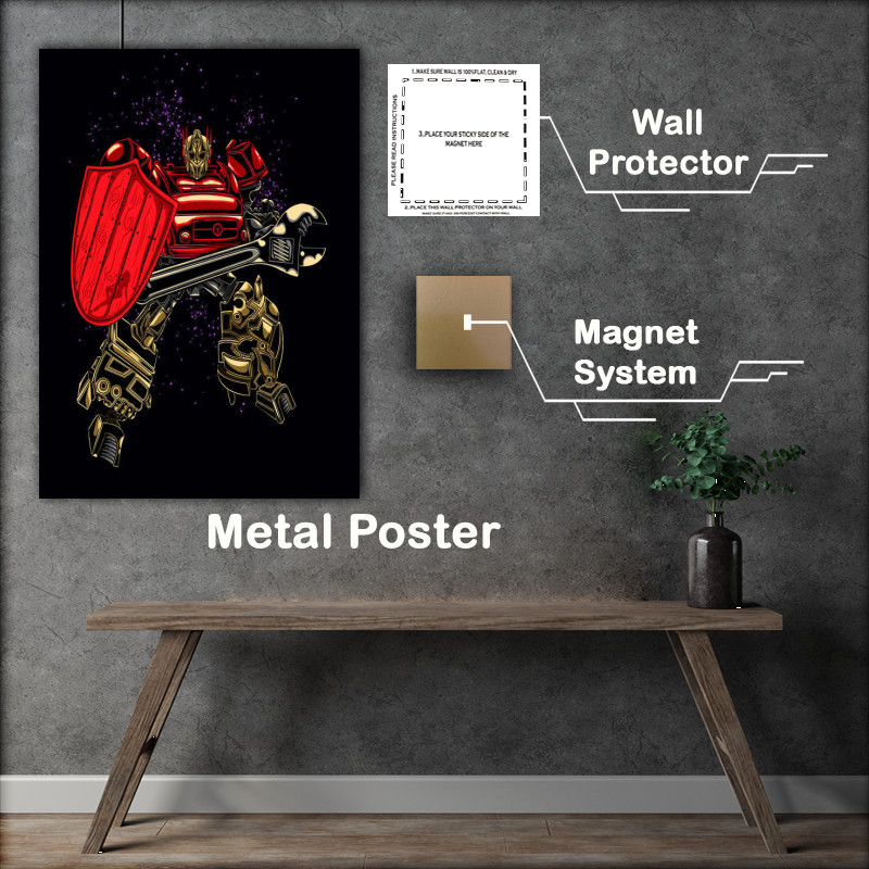 Buy Metal Poster : (Autobot Mechanic)