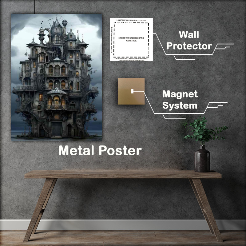 Buy Metal Poster : (Fantasy Castle Adventures Your Next Escape)