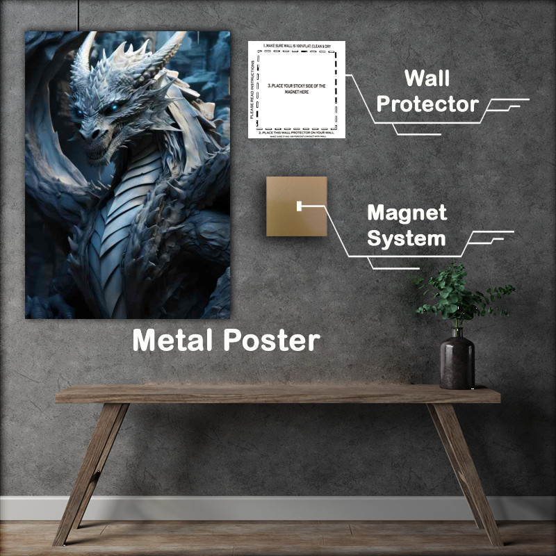 Buy Metal Poster : (Dragons The Guardians of Hidden Treasures)