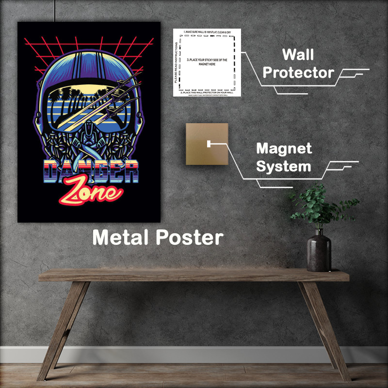 Buy : (Danger Zone Flight Mode Poster)