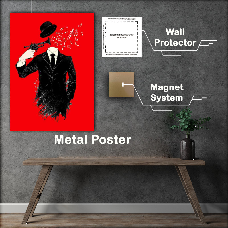 Buy Metal Poster : (Blown Red)