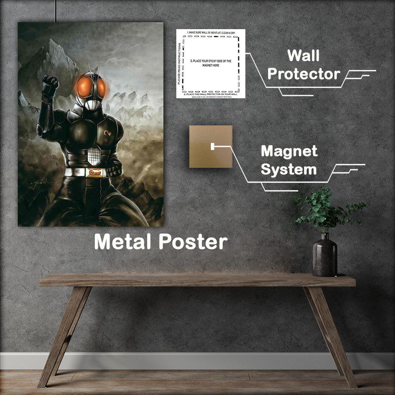 Buy Metal Poster : (Antman Of The Future)