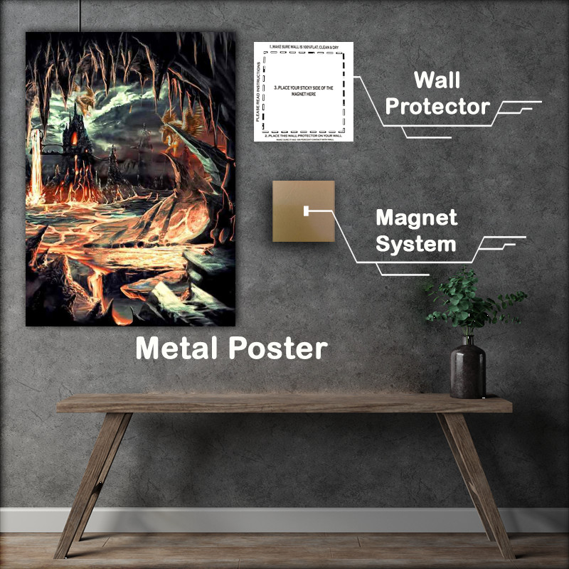 Buy Metal Poster : (Pegasus Valley)